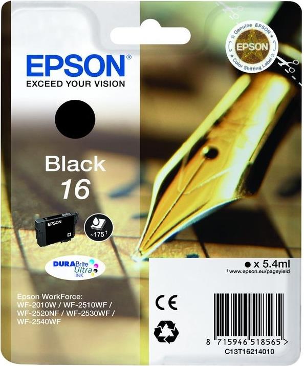 Epson 16 5.4 ml Schwarz (C13T16214022)