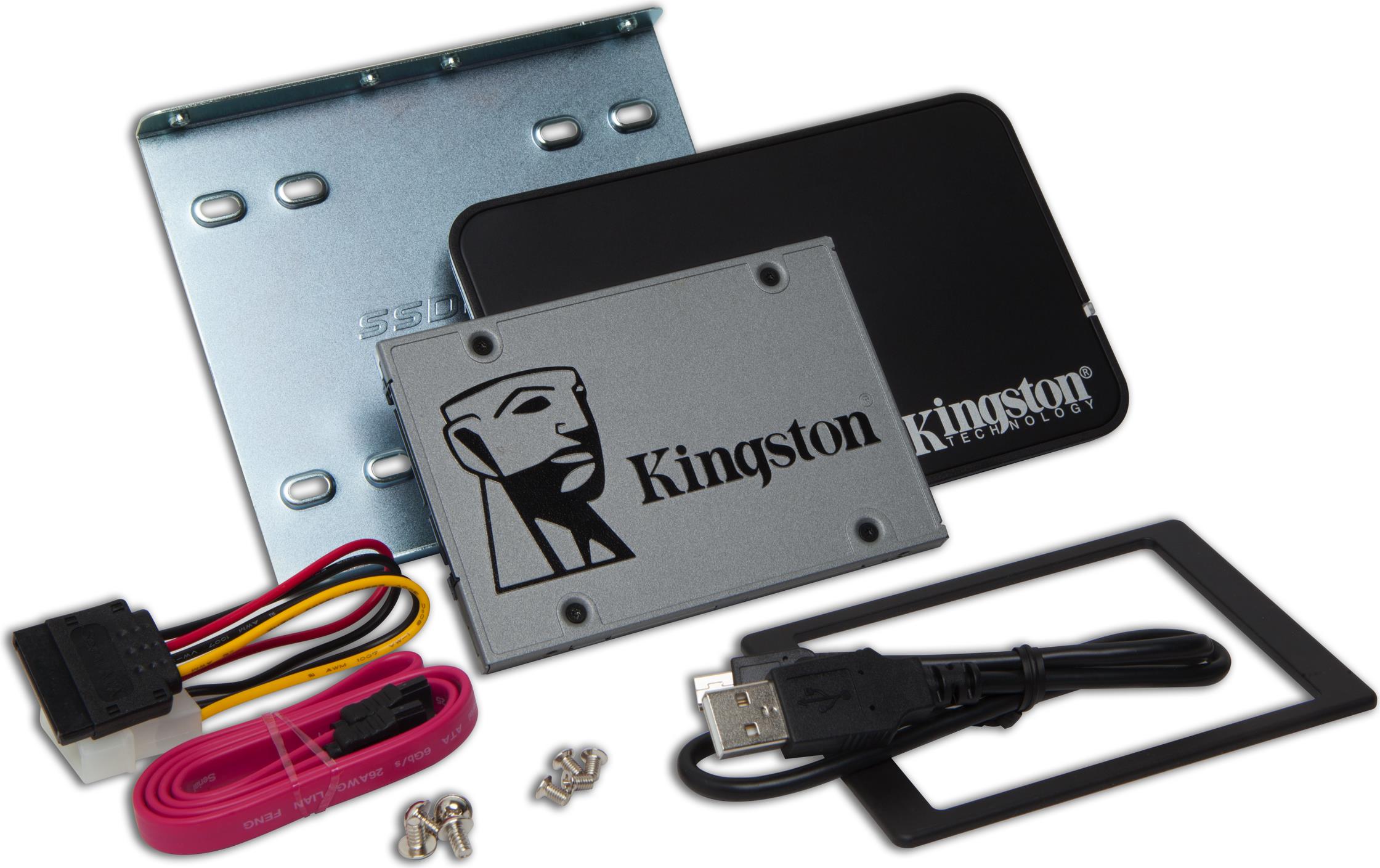 Kingston Technology Kingston 240G SSDNOW UV500 SATA3 2.5" Bundle (SUV500B/240G)