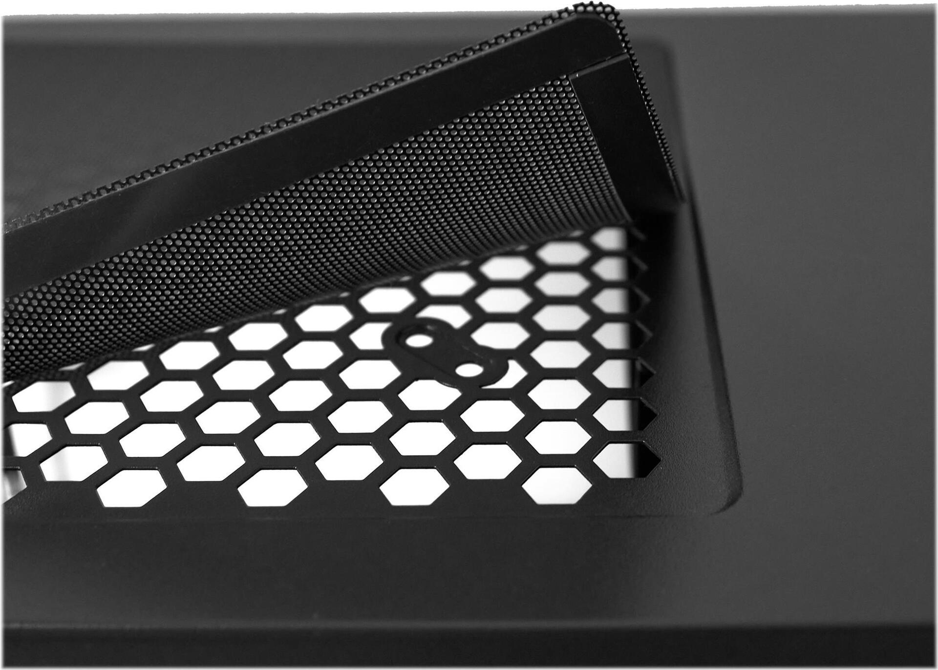 Chieftec Mesh Series CI-02B-OP Cube Systemgehäuse micro ATX Schwarz