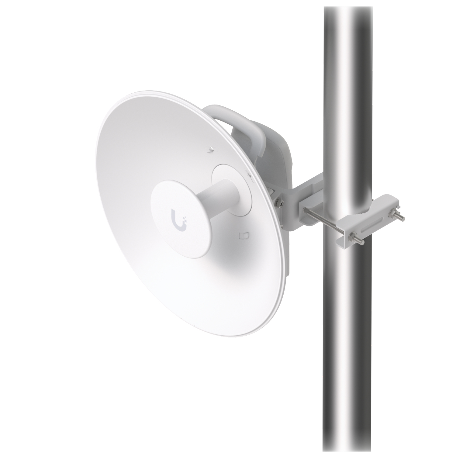 Ubiquiti UISP Dish Mini Parabolantenne 26 dBi 5,15–6,875 GHz RP-SMA Weiß