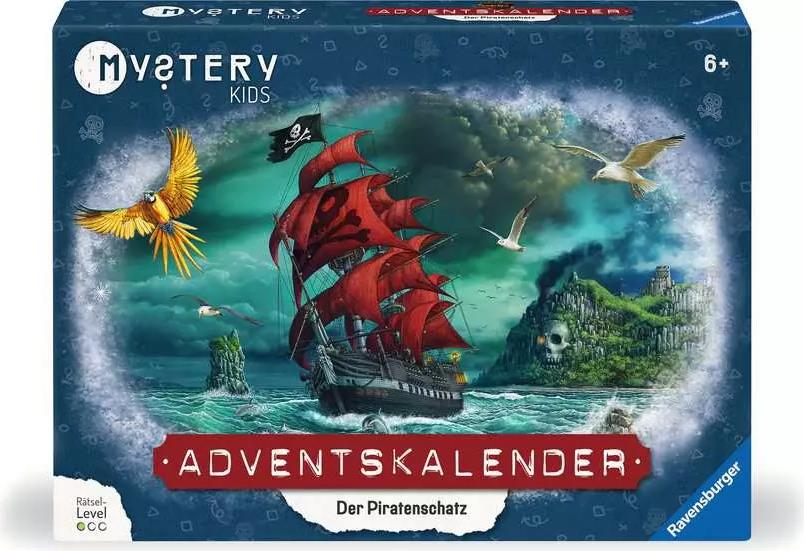 Ravensburger RAV Exit Mystery kids Adventskalender"Der Piratenschatz" (20186)