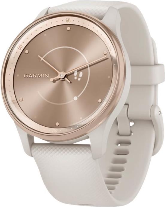 Garmin vívomove Trend 40 mm Ivory intelligente Uhr mit Band 010 