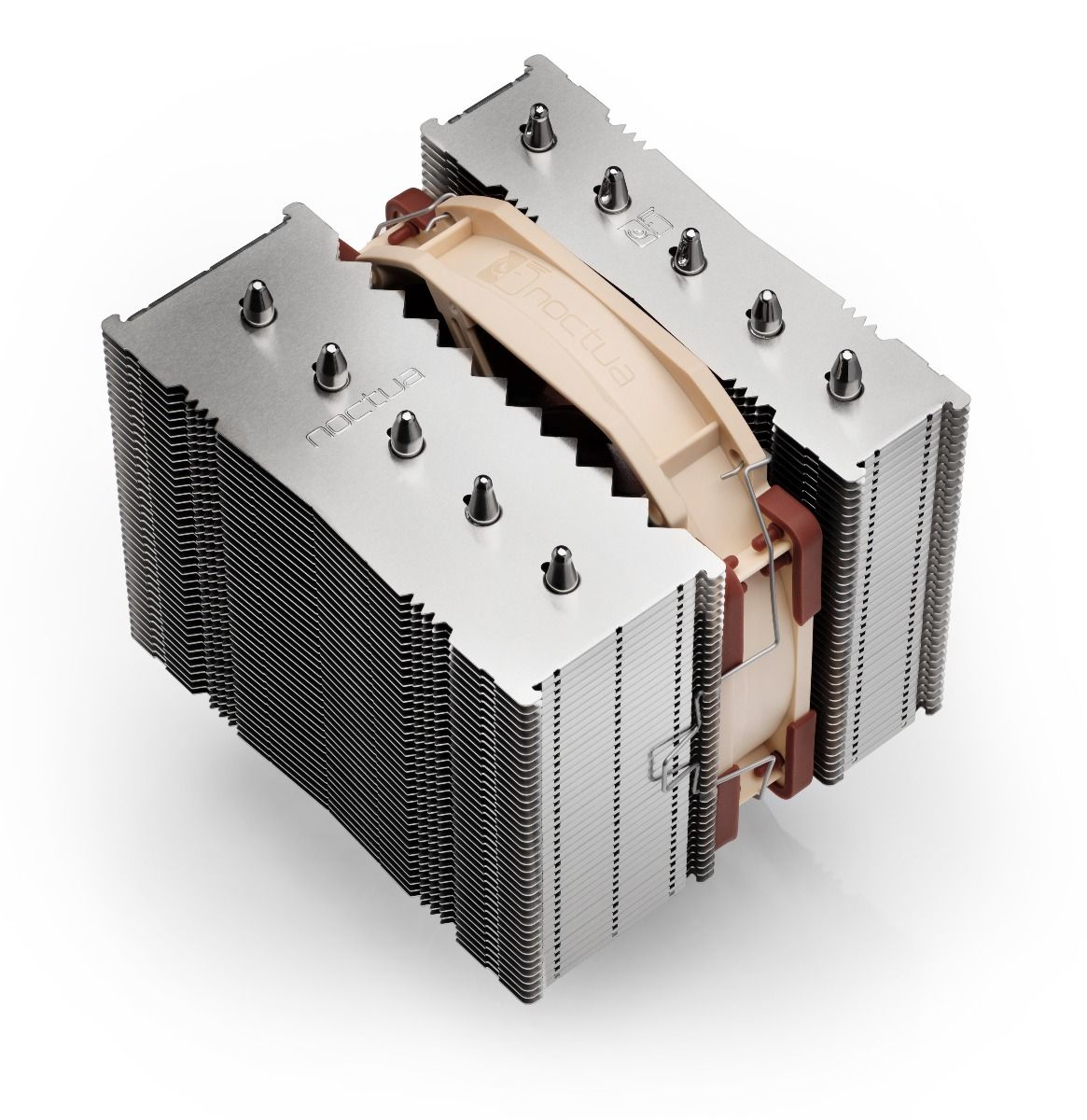 Noctua NH-D12L Prozessor-Luftkühler 120 mm Beige Braun