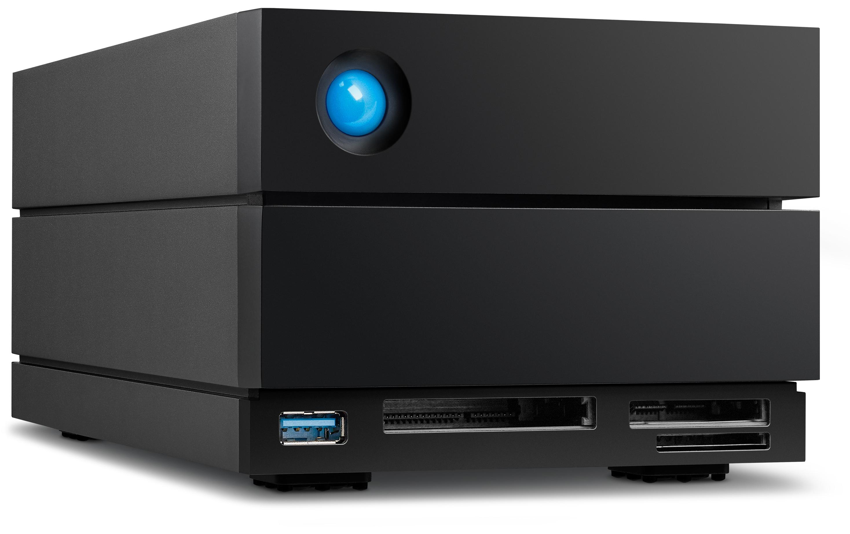 LaCie 2big Dock STLG40000400 40 TB Thunderbolt 4 Schwarz