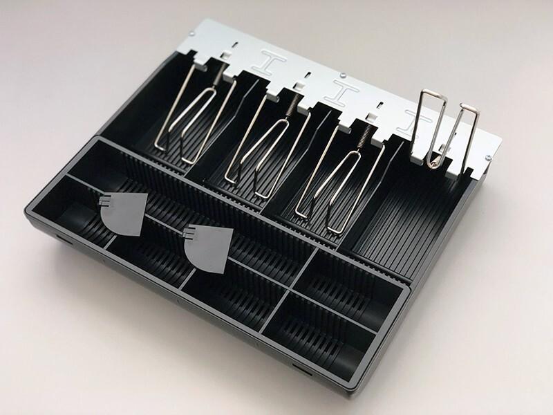 ARTDEV Einsatz für AC-3330 Kassenlade mit individuell anpassbarem Münzeinsatz und 4 Scheinfächern (AC-3330-TRAY-ADJUST)