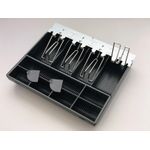 ARTDEV Einsatz für AC-3330 Kassenlade mit individuell anpassbarem Münzeinsatz und 4 Scheinfächern (AC-3330-TRAY-ADJUST)