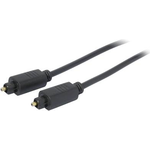 ShiverPeaks S/CONN maximum connectivity Lichtwellenleiterkabel 4,0mm, Toslink-Stecker auf Toslink-Stecker, 2,0m (69004-2.0)
