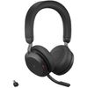 GN Jabra Jabra Evolve2 75 - Headset - On-Ear - Bluetooth - kabellos, kabelgebunden - aktive Rauschunterdrückung - USB-C - Geräuschisolierung - (schwarz, Link380a, MS) (27599-999-899)