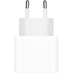 Apple 20W USB-C Power Adapter - Netzteil - 20 Watt (USB-C) - für 10.2"  iPad; 10.5"  iPad Air; 10.9"  iPad Air; iPad mini 5; iPhone 11, 12, SE, XR (MHJE3ZM/A)