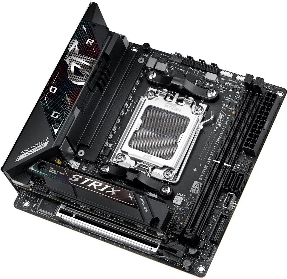 ASUS ROG Strix B850-I Gaming WIFI Mainboard Mini-ITX Sockel AM5 DDR5 Schwarz