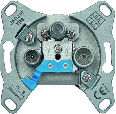 Jultec Antennensteckdose JAD310TRS3-Loch 10dB diodenentkoppelt (JAD310TRS)