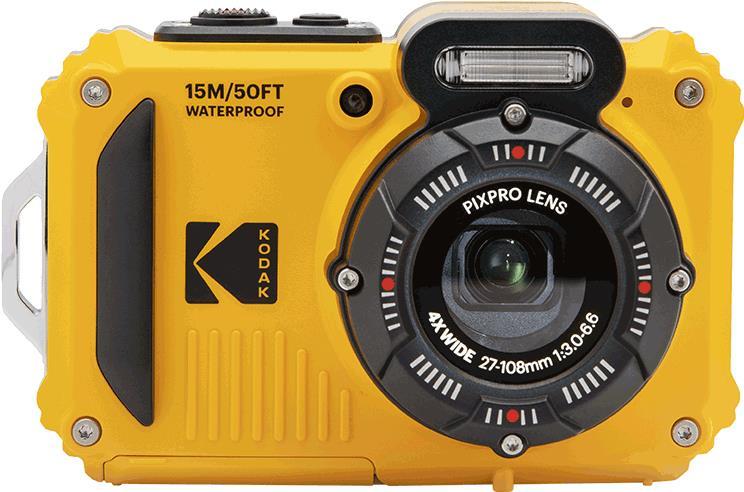 Kodak PixPro 1/2.7"  Kompaktkamera 16 MP BSI CMOS 1920 x 1080 Pixel Gelb (WPZ2 GELB)