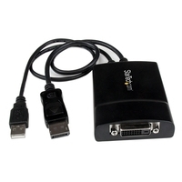 StarTech.com DisplayPort auf Dual Link DVI Aktiv Konverter mit Stromversorgung über USB (DP2DVID2)