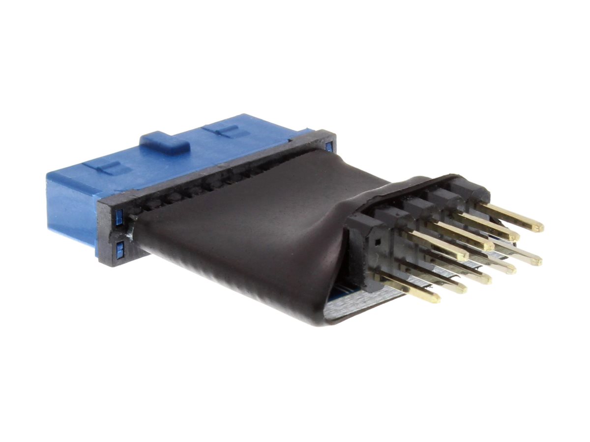 InLine 33449L Interner USB-Adapter 0,13 m Schwarz