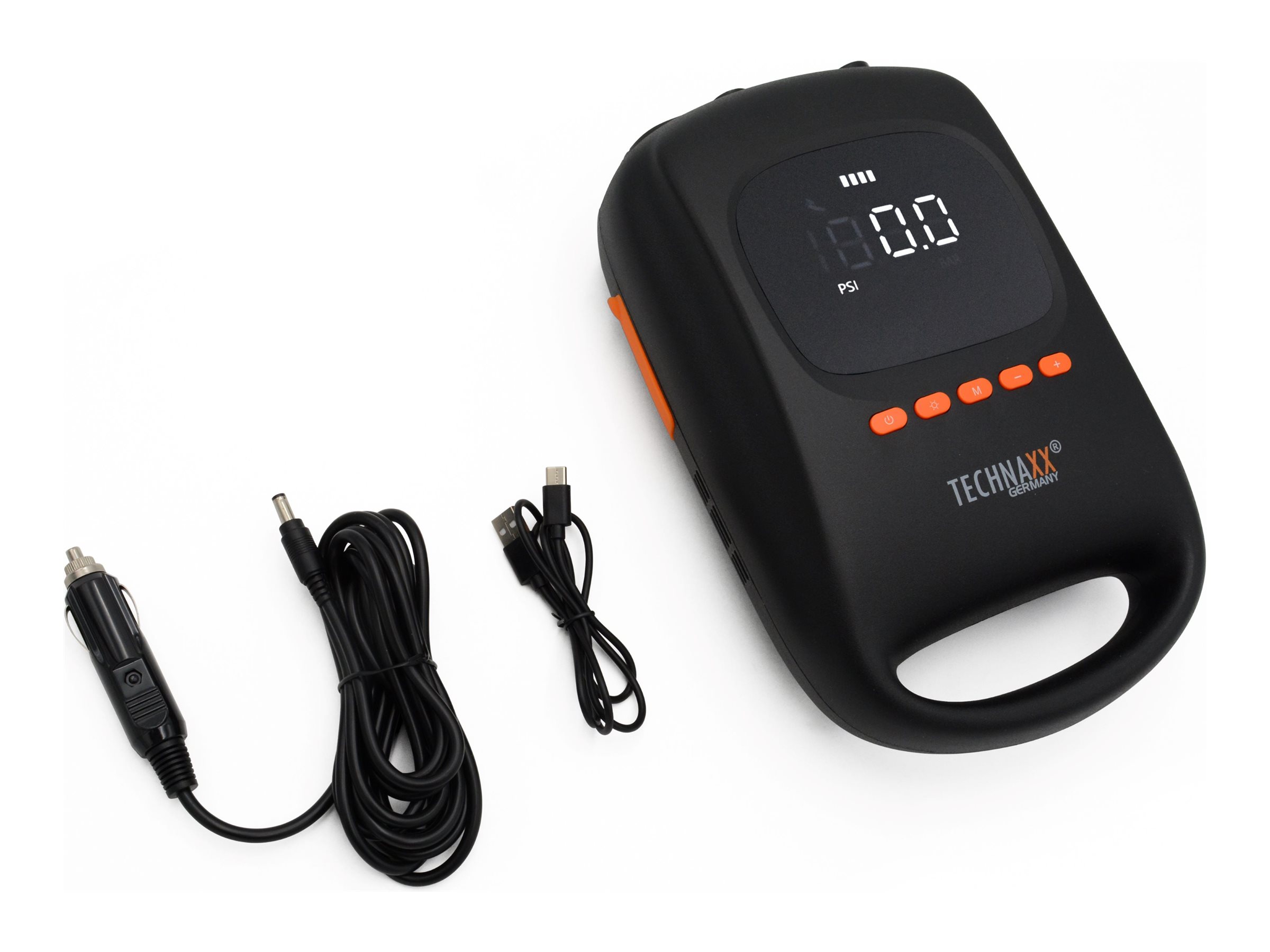 Technaxx TX-266 Akku-Kompressor 12 V Schwarz