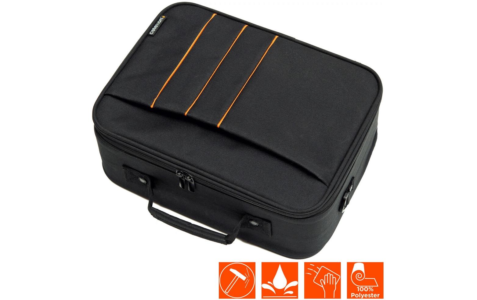 Celexon Economy Line Medium Projektortasche 32 cm x 23 cm x 10 cm Schwarz