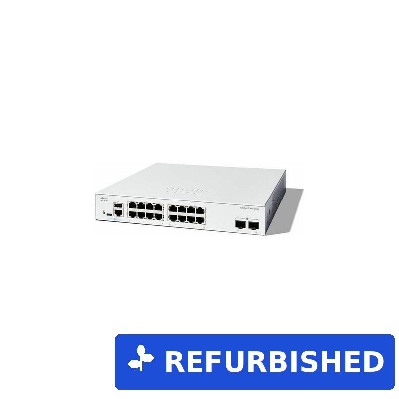 Cisco Catalyst 1300-16T-2G Managed Switch L3 16x GE 2x SFP (C1300-16T-2G) (geöffnet)