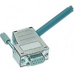 Harting D-SUB Gehäuse Polzahl: 25 Kunststoff, metallisiert 180 °, 45 ° Silber 09 67 025 0435 1 St. (09 67 025 0435)