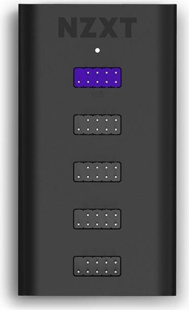 NZXT Internal USB Hub v3 AC-IUSBH-M3 4 x USB 2.0 Schwarz