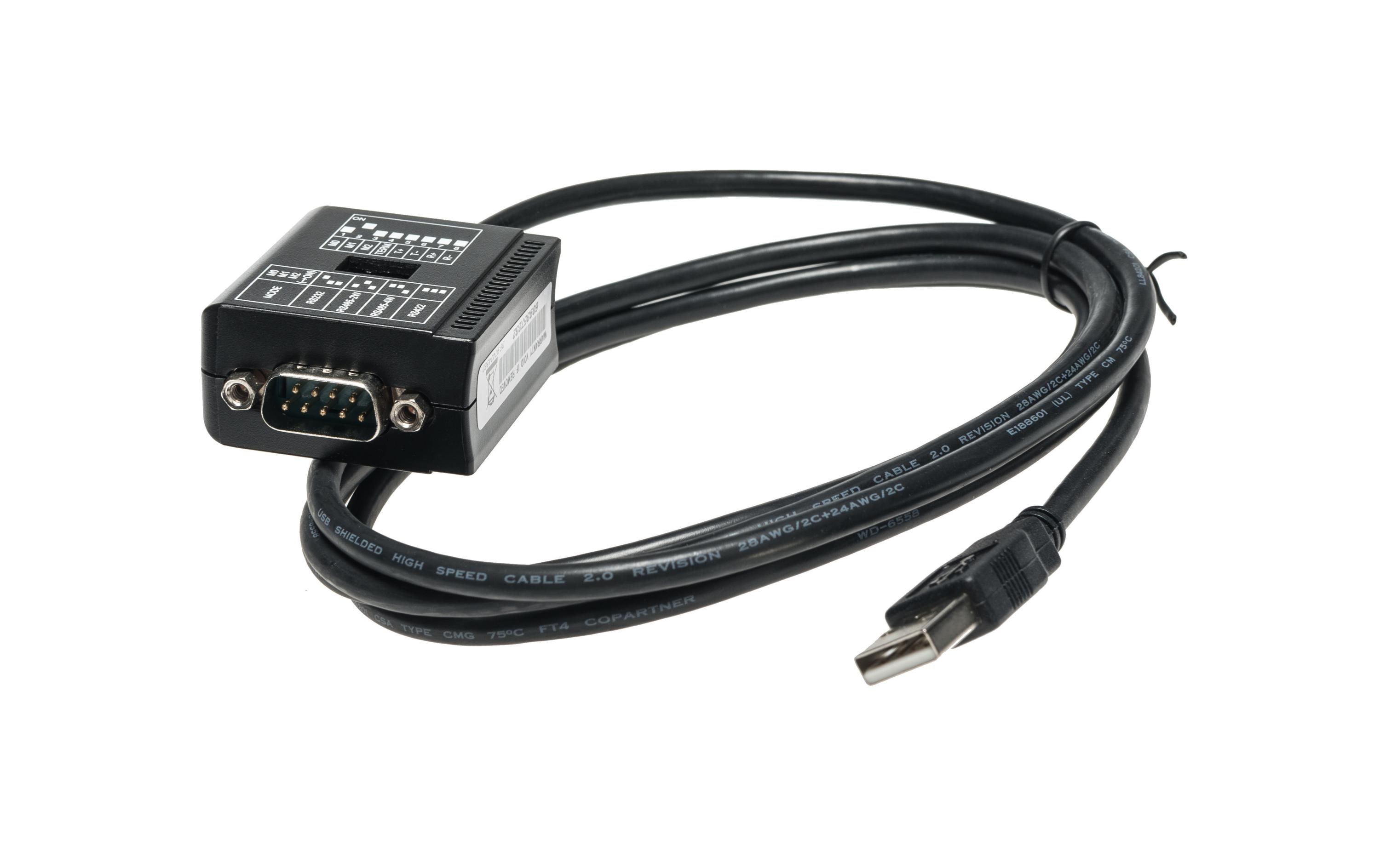 Exsys EX-1309-9 USB 2.0 Serieller Adapter RS-232/422/485 1,8 m Schwarz