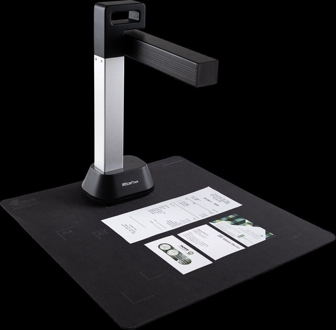 IRIS IRIScan Desk 6 Dokumentenkamera 8 MP CMOS USB 2.0 Schwarz, Silber