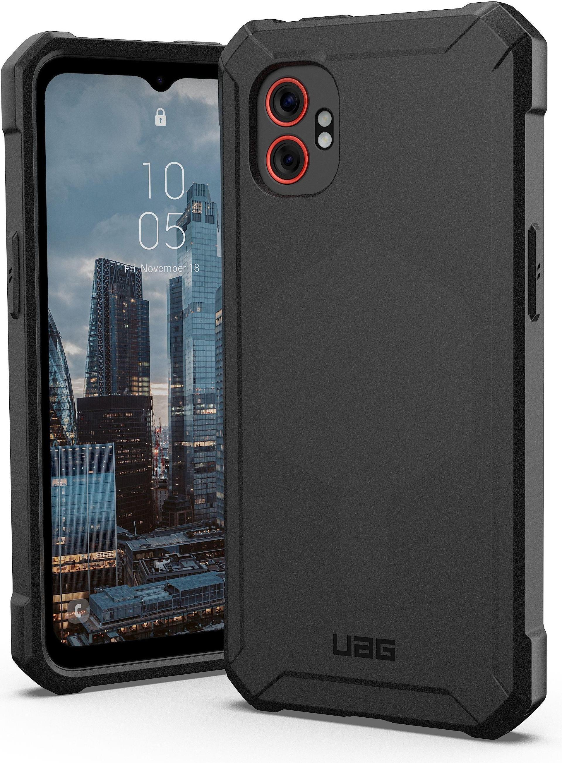 UAG Urban Armor Gear Essential Armor Case mit Magnet-Modul | Samsung Galaxy XCover7/6 Pro | schwarz | bulk | 214554B14040 (214554B14040)