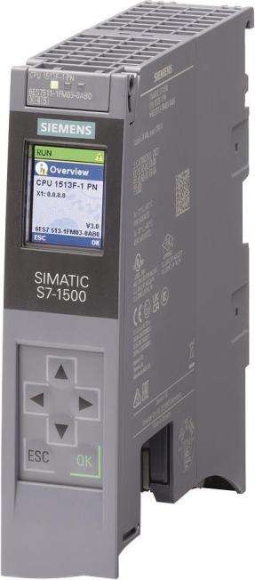 Siemens 6ES7513-1FM03-0AB0 SIMATIC S7-1500F, CPU 1513F-1 PN 1 (6ES7513-1FM03-0AB0)