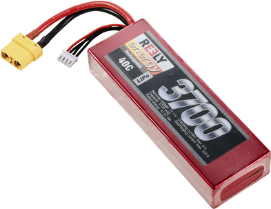 Reely Modellbau-Akkupack (LiPo) 11.1 V 3700 mAh Zellen-Zahl: 3 40 C Hardcase XT90 (RE-7851483)