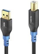 PureLink USB-A>B Kabel 1.5m FlexInstall FI-U200-015 (FI-U200-015)