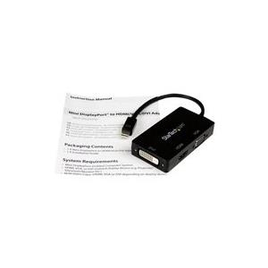 StarTech.com 3-in-1 Mini DisplayPort auf HDMI / DVI / VGA Adapter (MDP2VGDVHD)