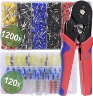 Quadrios 22T008 22T008 Crimpzangen-Set Aderendhülsen 0.25 bis 10 mm² Inkl. Aderendhülsensortiment (22T008)