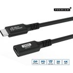 MicroConnect Premium USB-C cable Extender 20Gbps 240W USB 3.2 (USB3.2CC015EX)