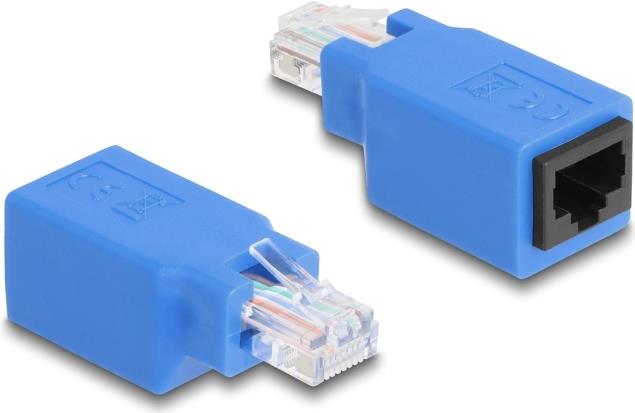 Delock RJ45 Rollover Adapter Stecker zu Buchse (64803)