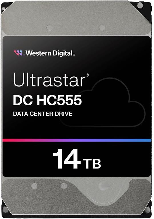 WESTERN DIGITAL Ultrastar DC HC555 8,89cm 3,5Zoll 26.1 14TB 512 7200RPM SAS ULTRA 512E SE P3 DC (0B47743)