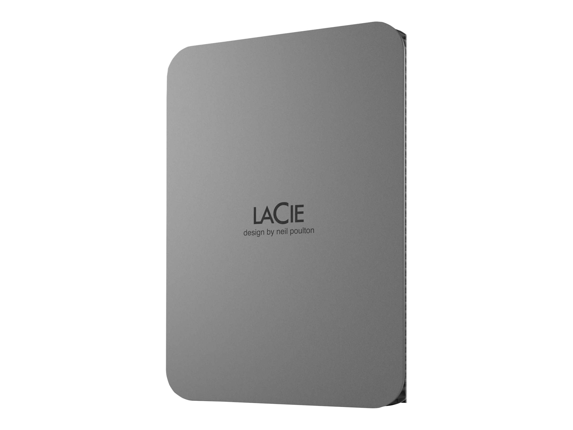 LaCie Mobile Drive Secure Externe Festplatte 2 TB USB-C Space-grau