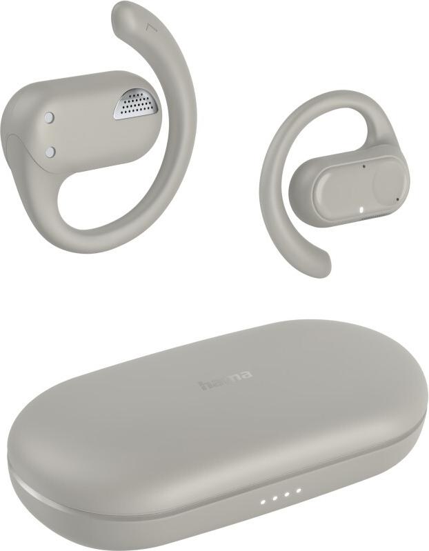 Hama Bluetooth®-Kopfhörer Spirit Open, OWS Open Ears, True Wireless, App, Sand (00221818)