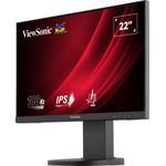 Viewsonic 54,6cm VG2208A 21,5 Zoll  1.920 x 1.080 Pixel  100 Hz  IPS  16:9  Reaktionszeit 5 ms  1.000:1  Pixeldichte 102,46 ppi  Helligkeit 250 cd/m²  HDMI  Display Port  mit Lautsprecher [Energieklasse E]  (VG2208A)