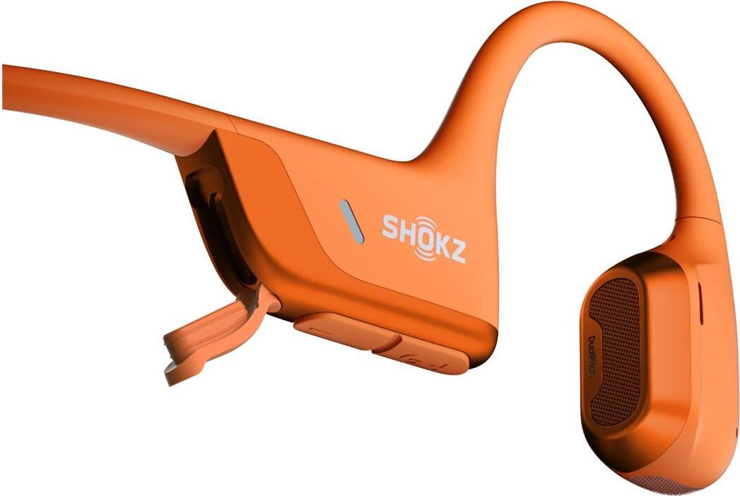 Shokz OpenRun Pro 2 Mini Bluetooth Ohrbügel-Kopfhörer mit Mikrofon Orange