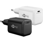 Goobay USB-C™ PD GaN Schnellladegerät Nano (65 W) weiß (79156)