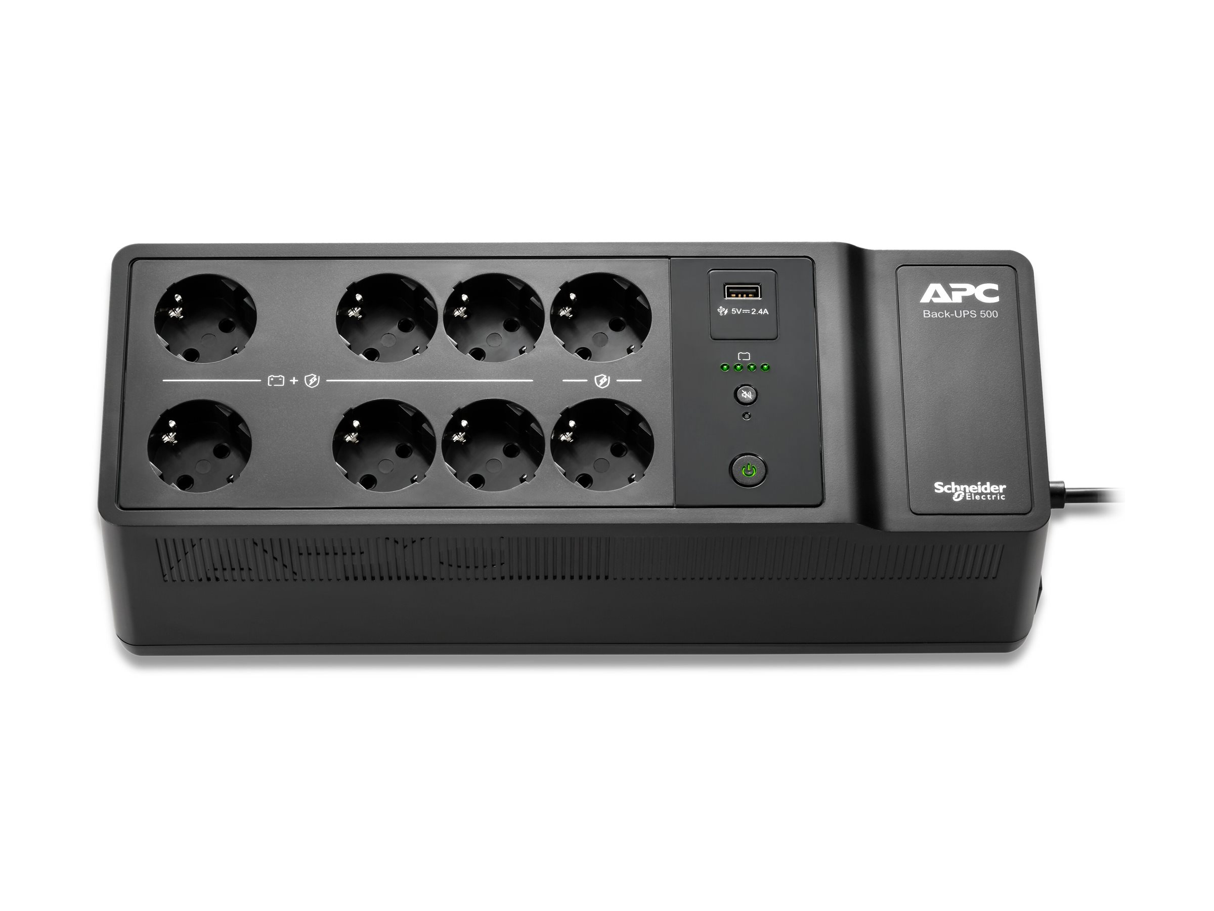 APC Back-UPS BE500G2-GR 500 VA 300 W Schwarz