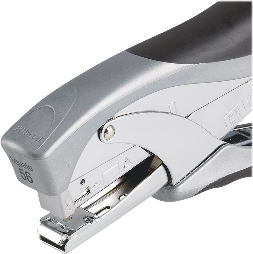 Rexel Office 56 Heftzange 25 Blatt Schwarz/Silber