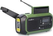 Nedis RDDBCR2000GN Notfallradio DAB+, UKW, FM Notfallradio, DAB+, UKW Grün, Schwarz (RDDBCR2000GN)
