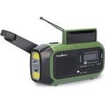 Nedis RDDBCR2000GN Notfallradio DAB+, UKW, FM Notfallradio, DAB+, UKW Grün, Schwarz (RDDBCR2000GN)