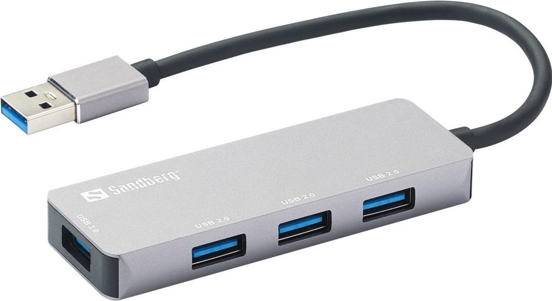 Sandberg Hub 1 x SuperSpeed USB3.0 + 3 x USB2.0 (333-67)