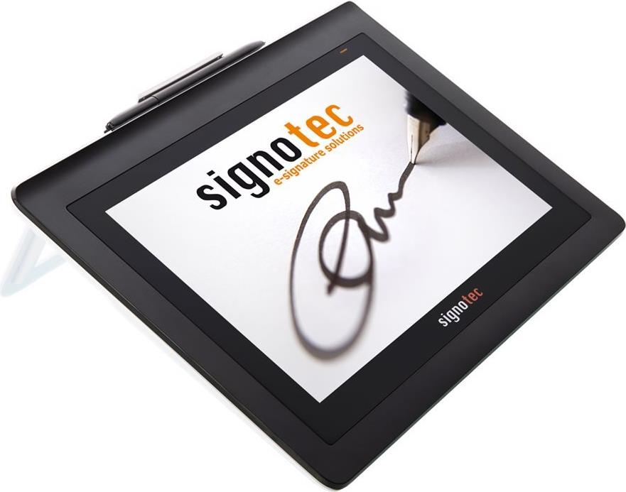 signotec Delta 10,1" LCD Unterschriften-Terminal Schwarz