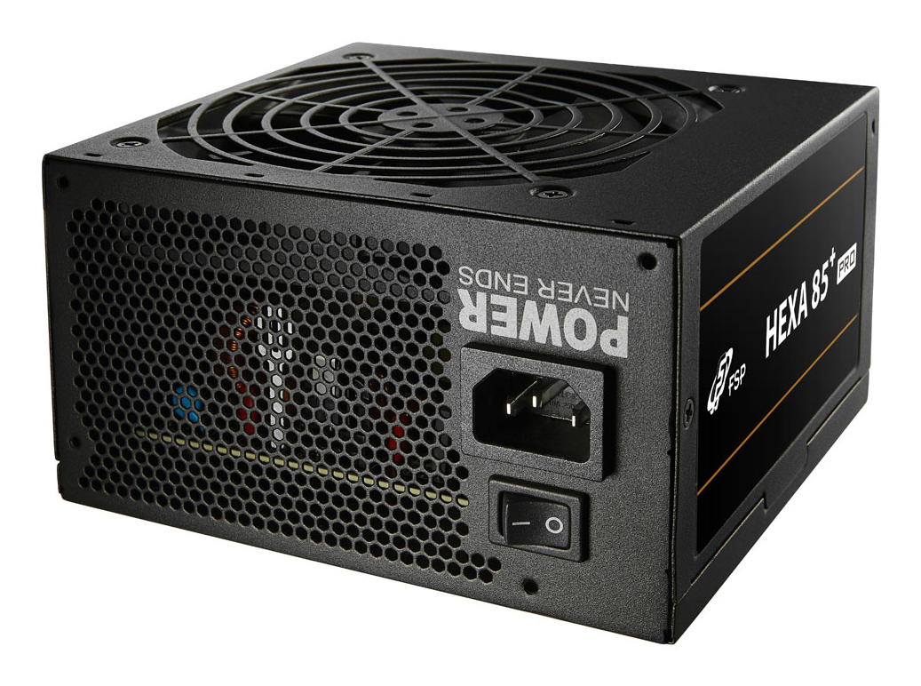FSP HEXA 85+ PRO 350 W PC-Netzteil ATX 2.5 80 PLUS Bronze Schwarz