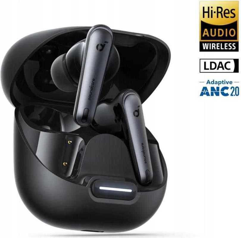 Soundcore Liberty 4 NC In-Ear True Wireless Kopfhörer mit ANC und Bluetooth Velvet Black