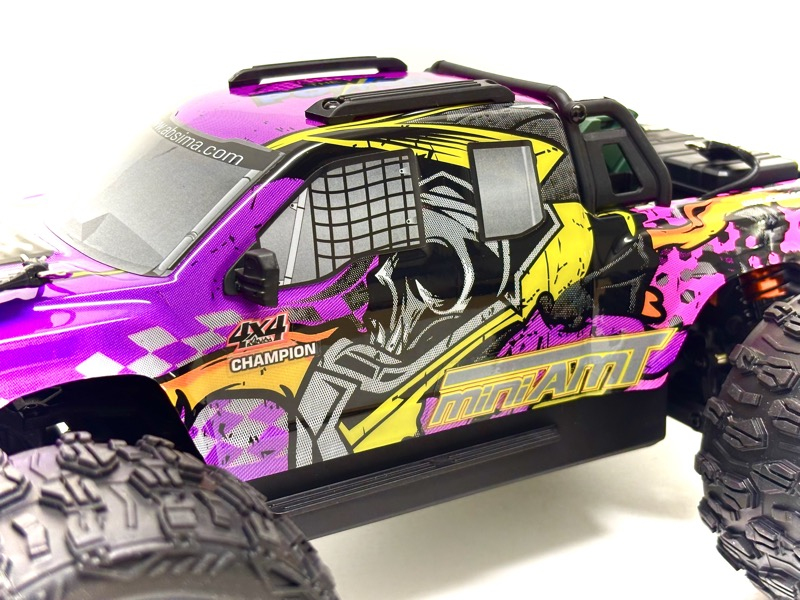 Absima Mini AMT Magic Brushless 1:16 RC Elektro Monstertruck Allrad Lila