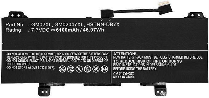CoreParts Laptop Battery 47WH 7.7V Li-Pol 6100mAh 917725-855 (917725-855-CP)
