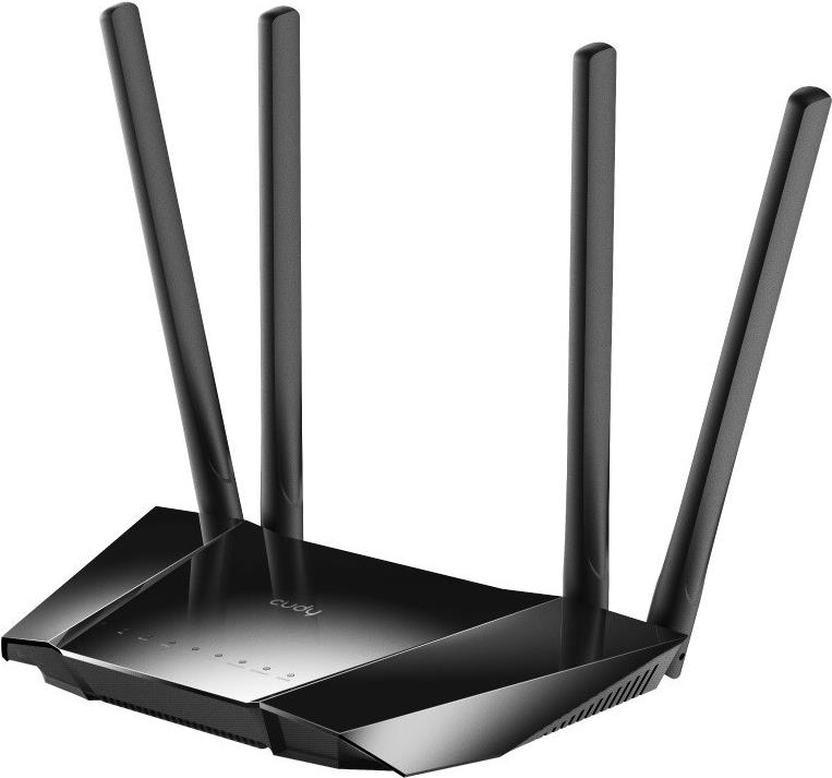 Drahtloser Router CUDY LT400 EU Wi-Fi 300 Mbps 2.4 GHz 4G LTE SIM Schwarz (LT400_EU)